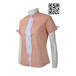R234 Custom made Shirts style Design Wave point  Blouses  wholesale dealer R234 Custom made Shirts style Design Wave point  Blouses  wholesale dealer